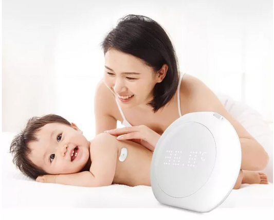 Smart Body Temperature Stickers For Children And Children Measurement And Detection Alarm