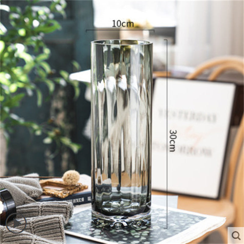 Creative Minimalist Transparent Glass Vase Ornaments