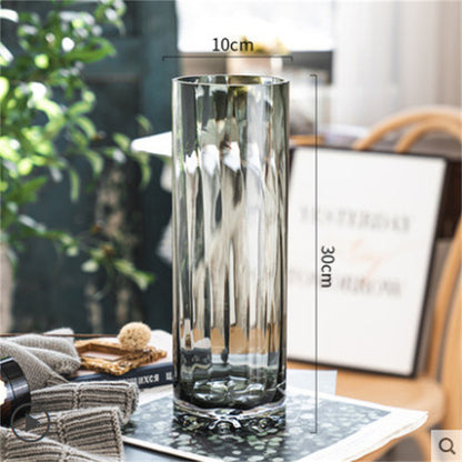 Creative Minimalist Transparent Glass Vase Ornaments