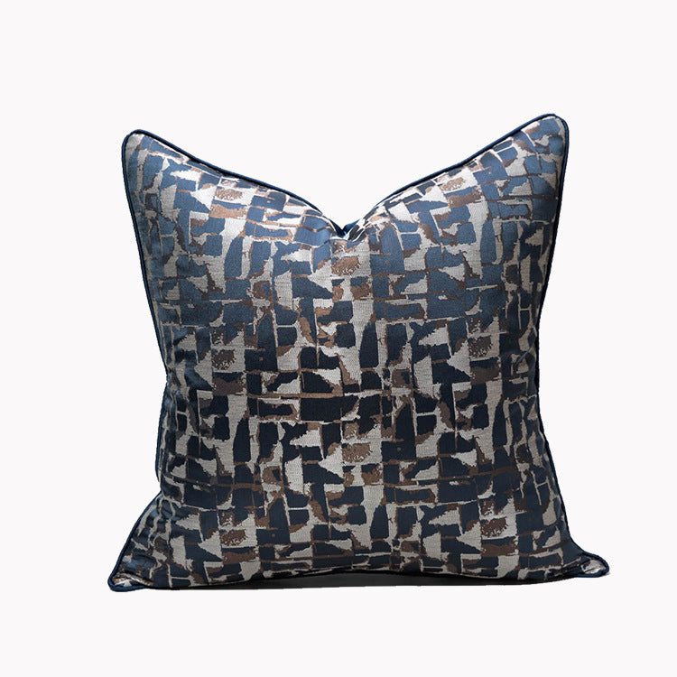 Simple Luxury High-precision Jacquard Cushion Cover Model Room Sofa