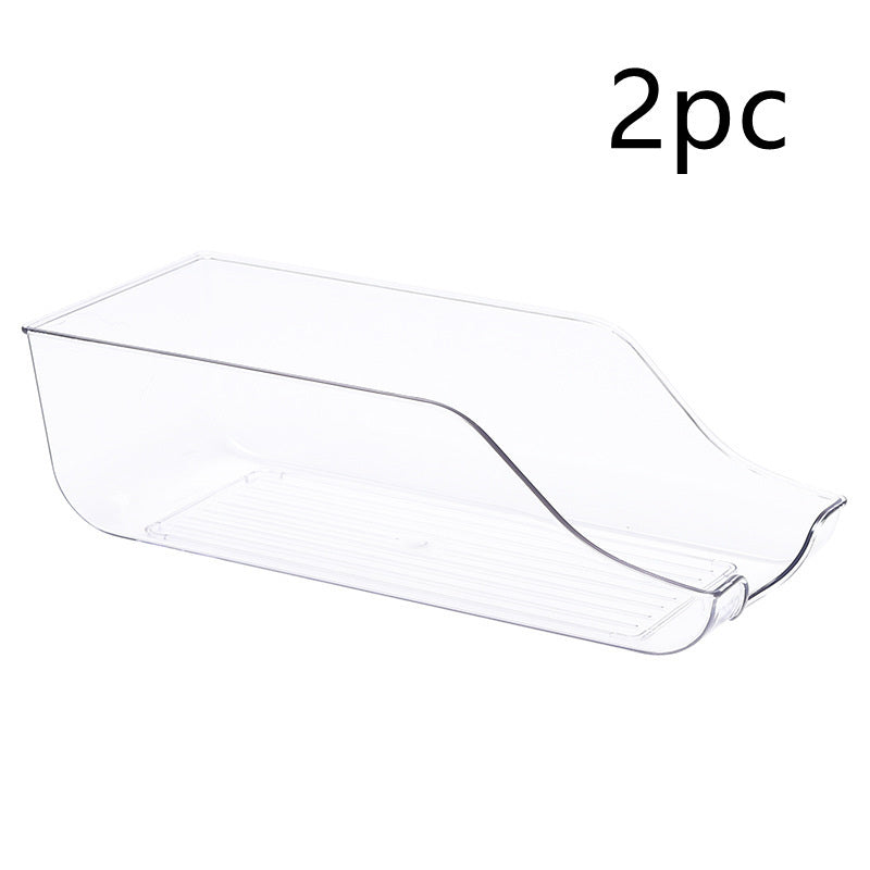 PET Plastic Refrigerator Storage Box With Large Capacity