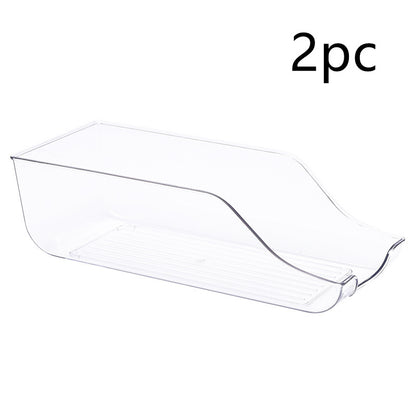 PET Plastic Refrigerator Storage Box With Large Capacity