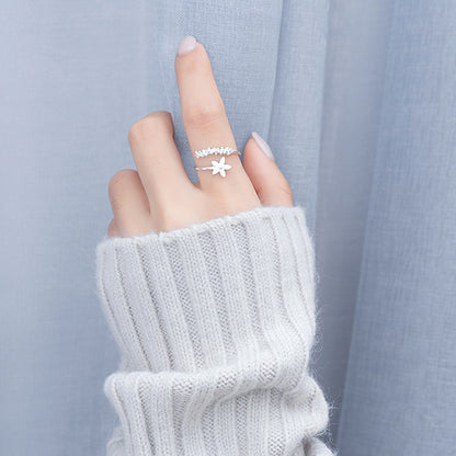 Flower Forest Small  Girl Index Finger Personalized Internet Celebrities