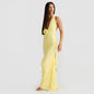 Women's Bare Back Slim-fit Halter Dress