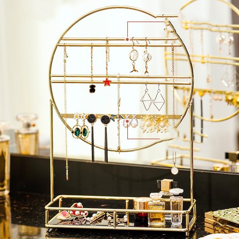 Creative screen jewelry holder jewelry storage shelf