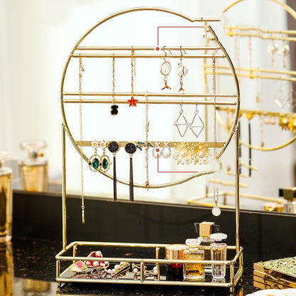 Creative screen jewelry holder jewelry storage shelf