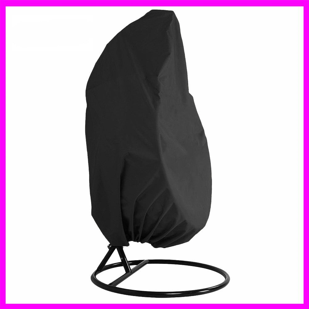 Outdoor black chair cover
