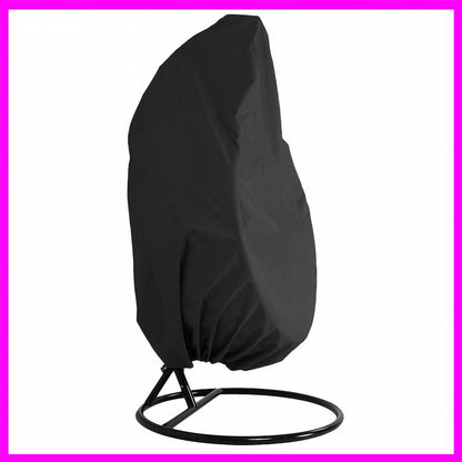 Outdoor black chair cover