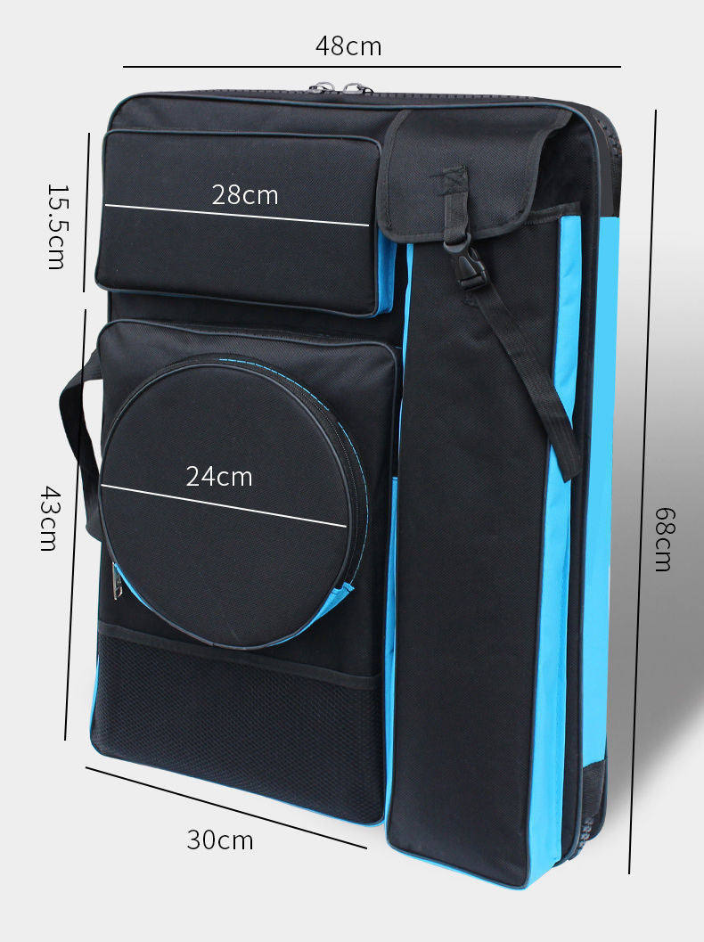 Drawing Board Art Student Dedicated 4K Drawing Waterproof Storage Bag Art Test Painting