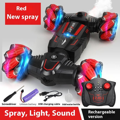 Gesture Sensing Remote Control Car Stunt Twist Car Four-wheel Drive Off-road Vehicle