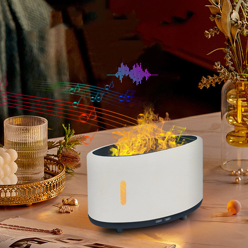 Outdoor Camping Bluetooth Music Flame Humidifier - FLIPSTYLEZLLC