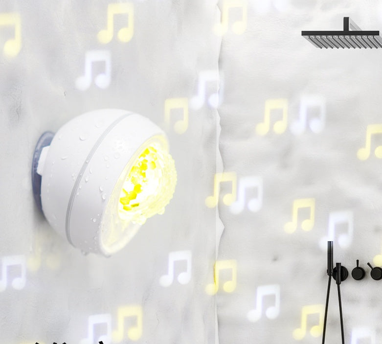 Bathroom Magic Sound Light Swimming Pool Outdoor Small Magic Ball Atmosphere Light Bluetooth Waterproof Speaker Music Voice Control Stage Small Audio