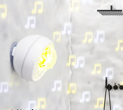 Bathroom Magic Sound Light Swimming Pool Outdoor Small Magic Ball Atmosphere Light Bluetooth Waterproof Speaker Music Voice Control Stage Small Audio