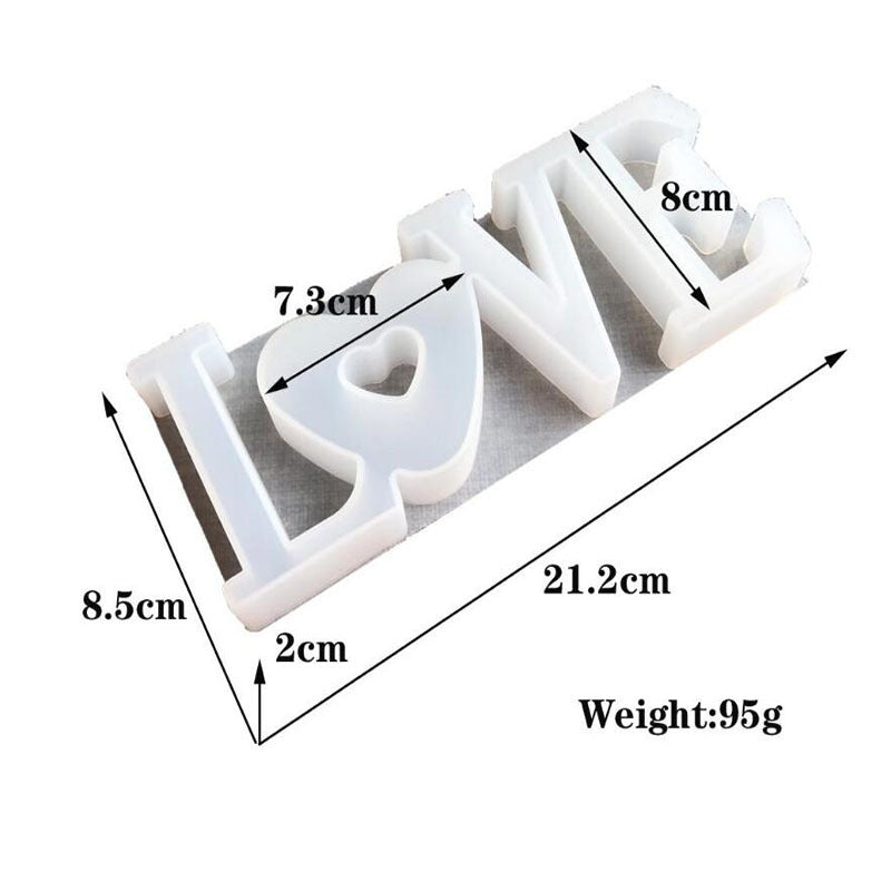 DIY Crystal Epoxy Swing Table Silicone Mould