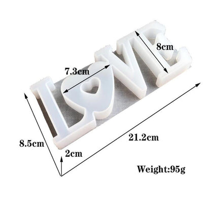DIY Crystal Epoxy Swing Table Silicone Mould