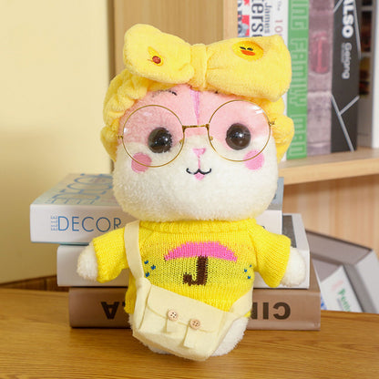 Cute net red hamster doll