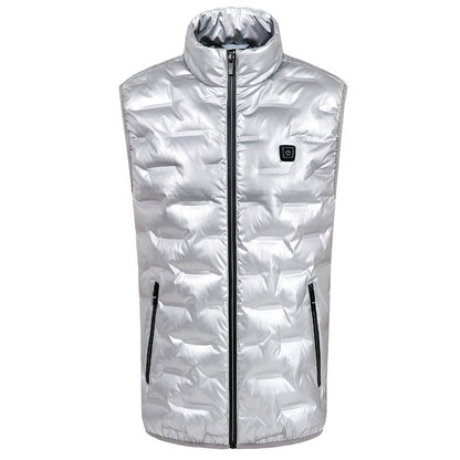 Rechargeable vest sleeveless jacket
