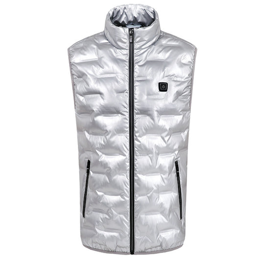 Rechargeable vest sleeveless jacket