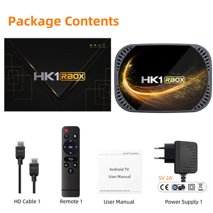 HK1 X4S Android 11 Set-top BOX TV BOX S905X4 5GWiFi Bluetooth 8k
