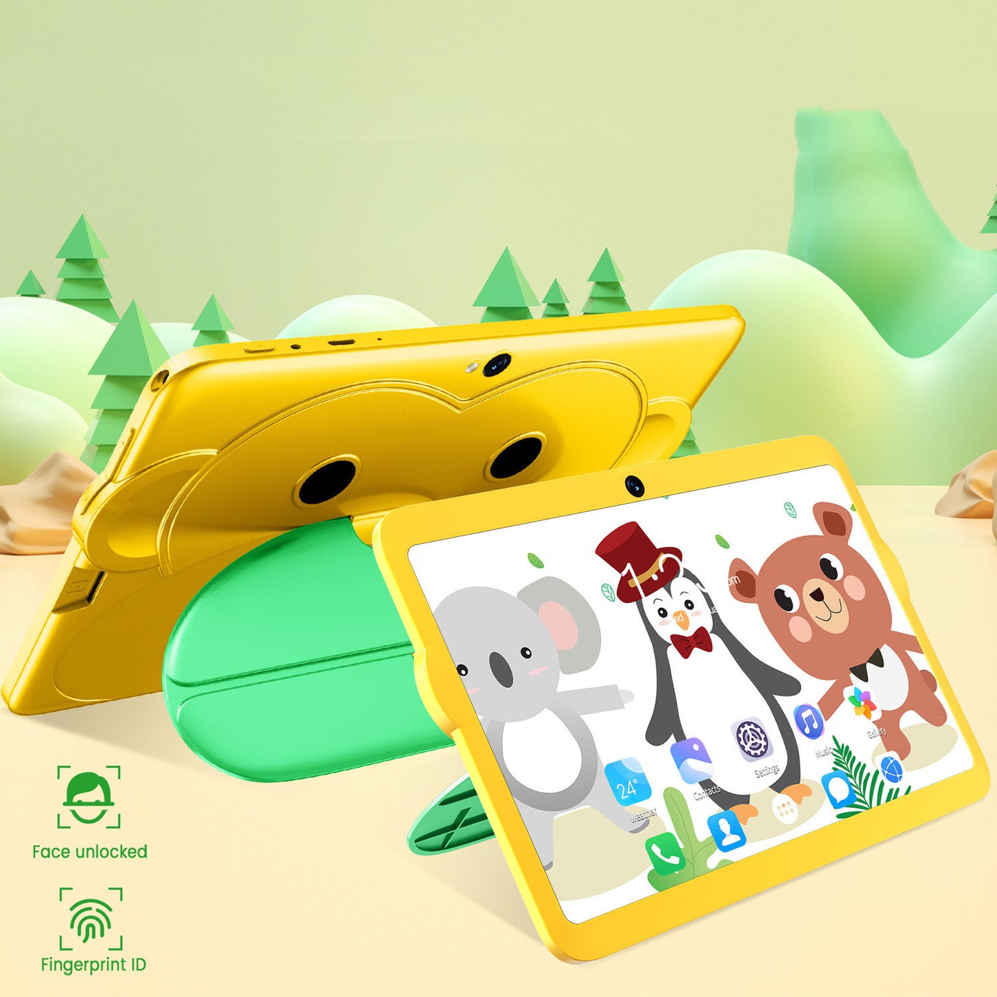 Children's 7-inch Android 16g Tablet Computer GPS Bluetooth Dual Card