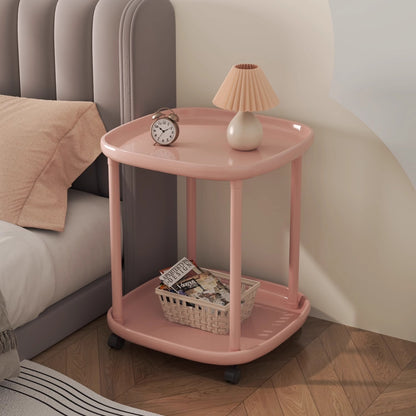 Mobile Bedside Cart With Wheels Mahjong Table Tea