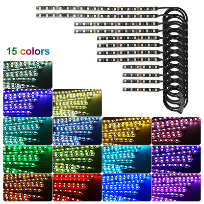 One For Twelve Bluetooth APP Atmosphere Light Remote Control Colorful Light Bar