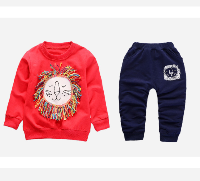 Men's and women's casual sportswear two-piece suit