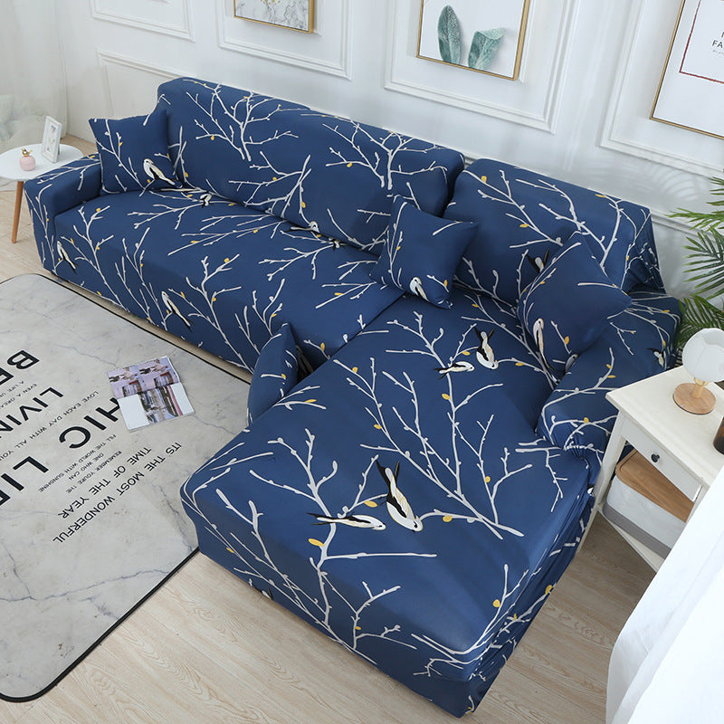 Geometric Stretch Sofa Cover All-inclusive Fabric Lazy Combination Living Room Cushion