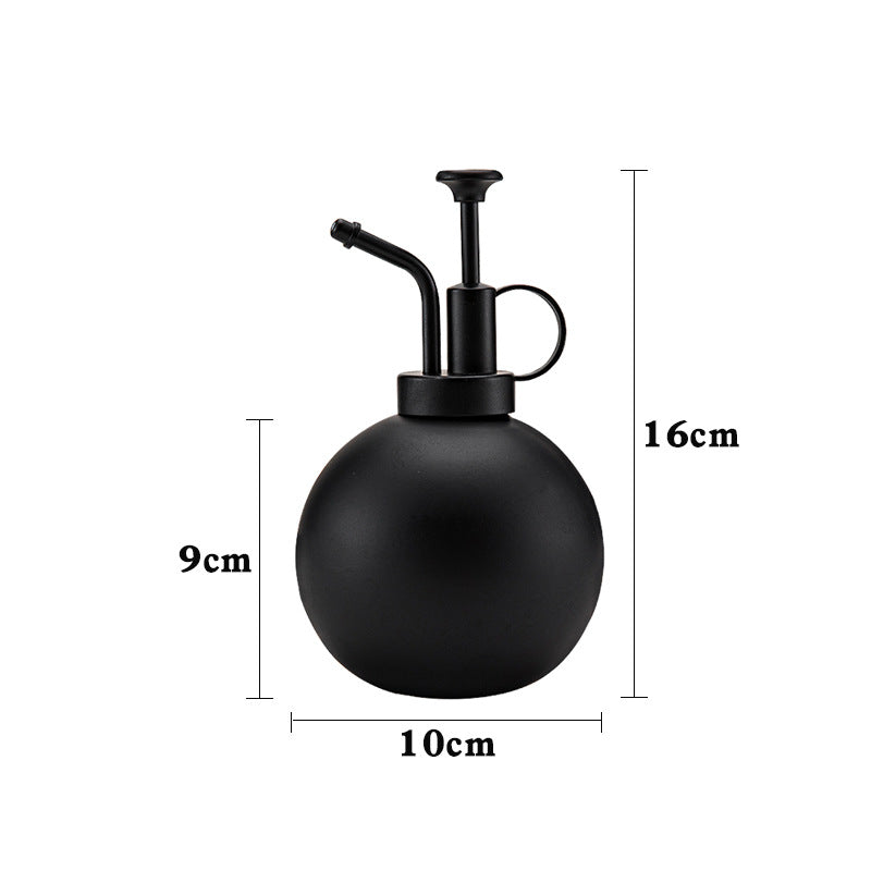 304 Stainless Steel Watering Sprayer Spherical Sprinkling Can 500ML
