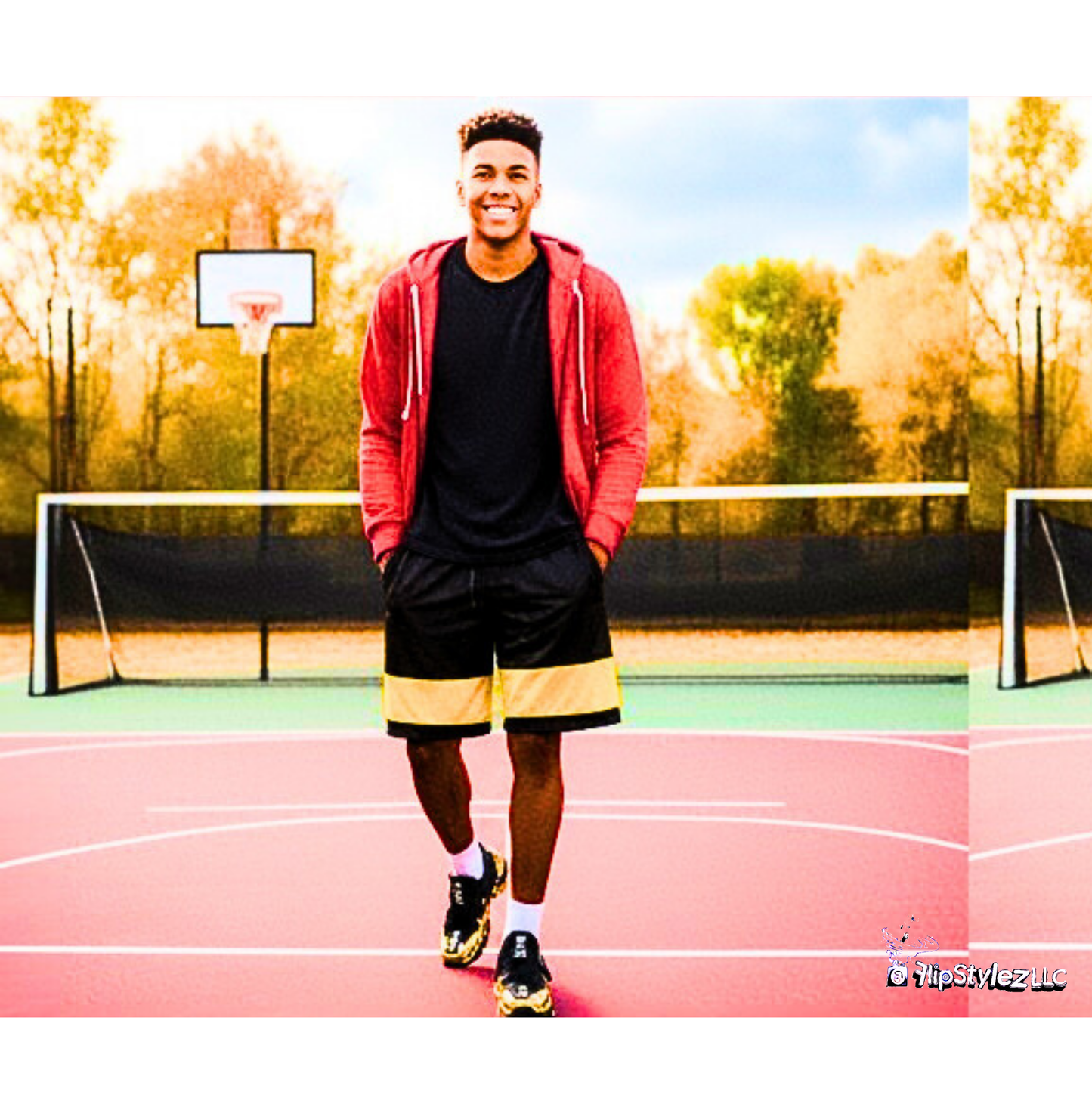 New Electrifying gold n black Retro sporty Shoes for men