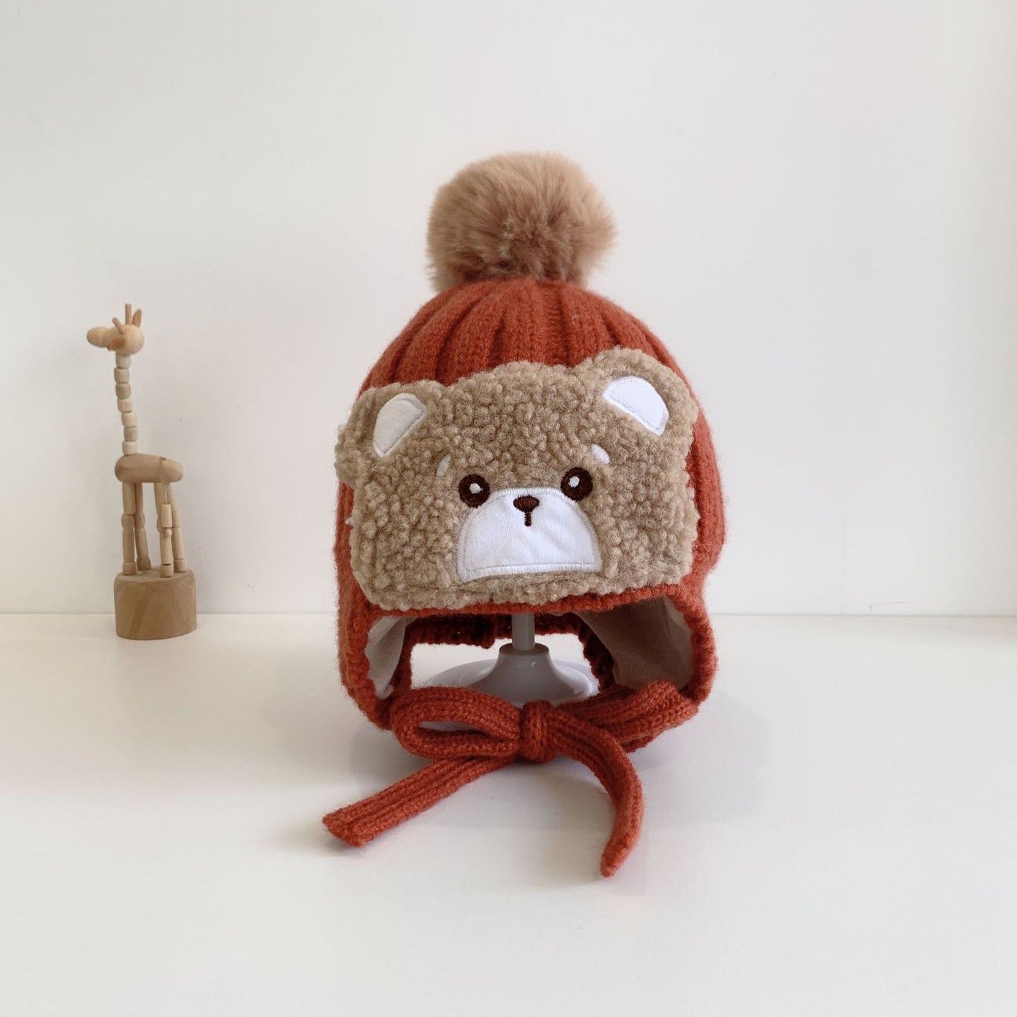 Winter Warm Children's Knitted Woolen Cap