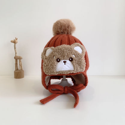 Winter Warm Children's Knitted Woolen Cap