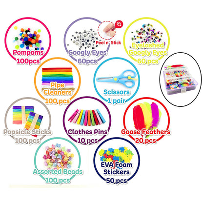 Multi-piece Children's Portable Treasure Box Gift Box DIY  Toys