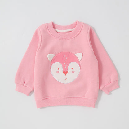 Christmas Series Sweater Children's Top Thickened