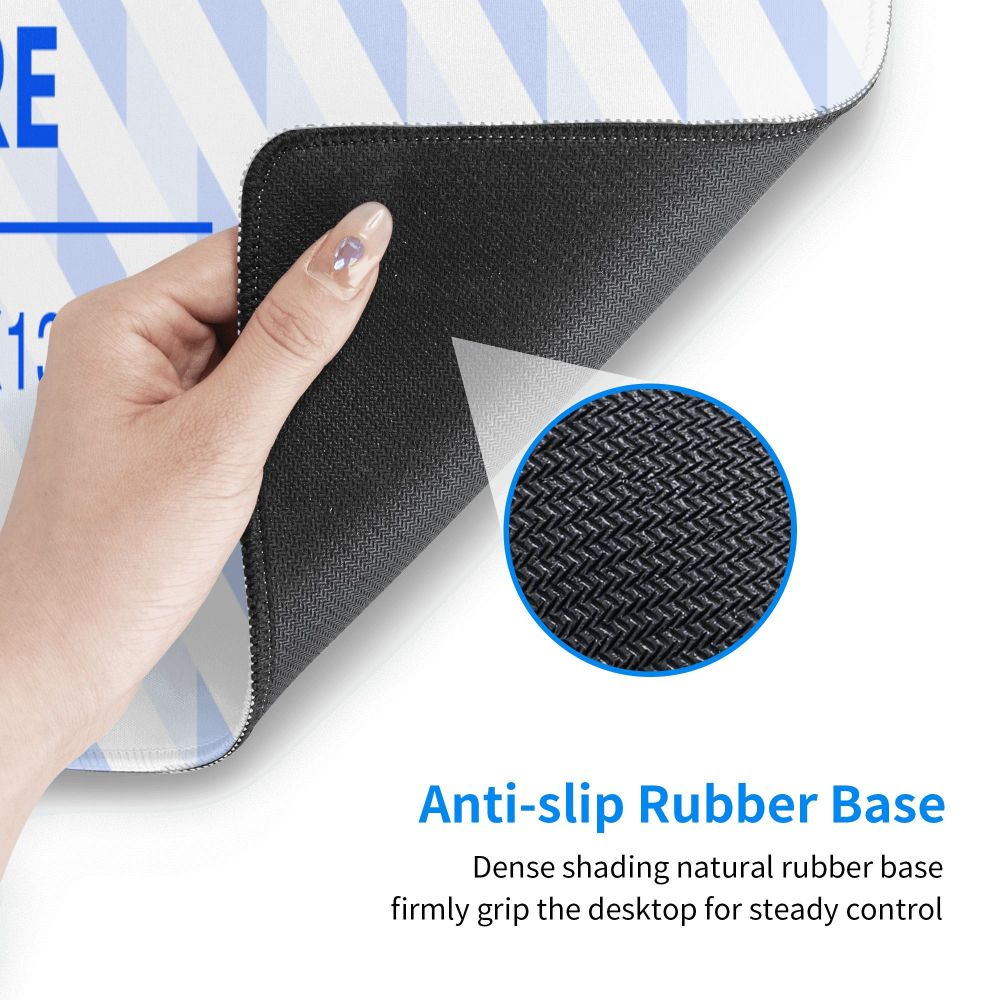 Create your own 12x31.5in Horizontal Oversized Rubber Keyboard Pad