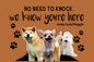 Personal Name Pet Cat And Dog Rug