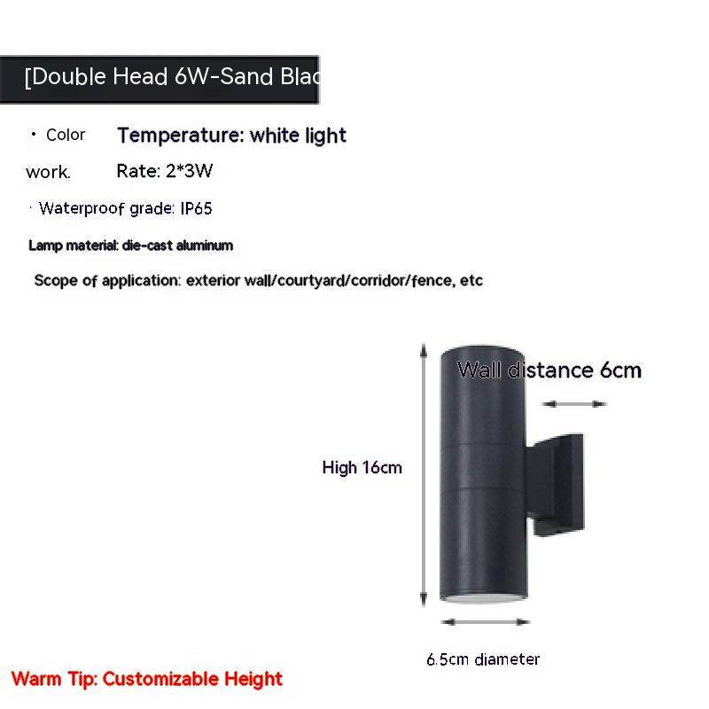 Waterproof Up And Down Spotlight