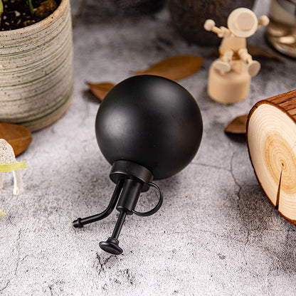 304 Stainless Steel Watering Sprayer Spherical Sprinkling Can 500ML