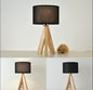 Wooden Bedroom Bedside Decoration Small Table Lamp