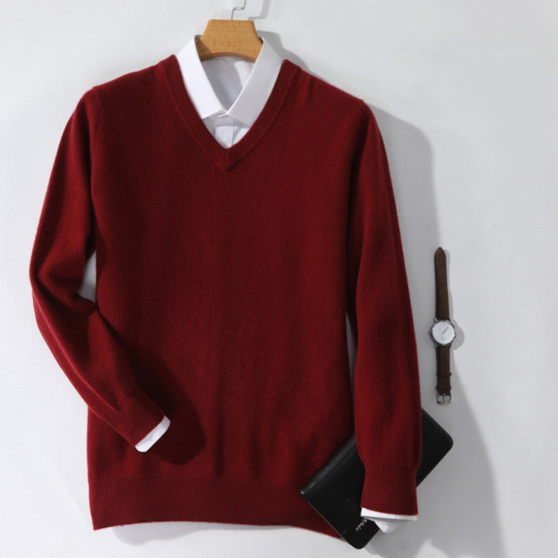Youth Leisure Business Bottoming Sweater Plus Size