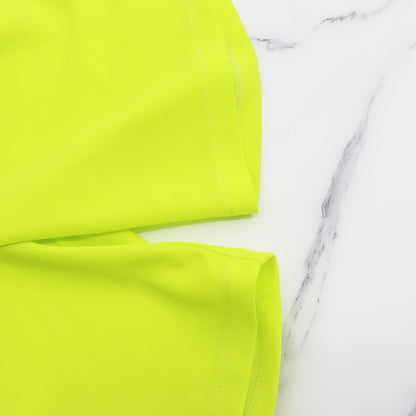 Ruffled Cropped V Neck Top Casual Shorts Summer Two-Piece Set