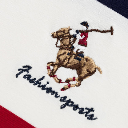 Lapel Plus Size Striped Business Men's T-shirt