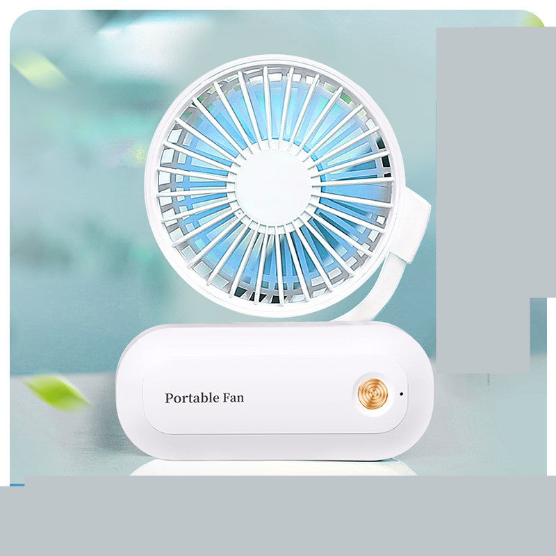 Folding Neck Fan Table Top Retractable Silent Brushless Motor