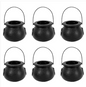 Halloween Witch Pot Smoke Machine LED Humidifier Color Changing Creepy Decor