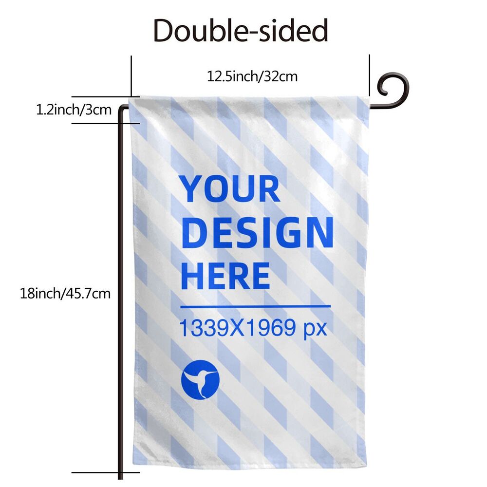 Create Your Own  Multi-shaped Rain-resistant Garden Decoration Flag
