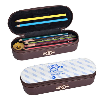 Large-capacity Three-dimensional Hardshell Leather Pencil Case