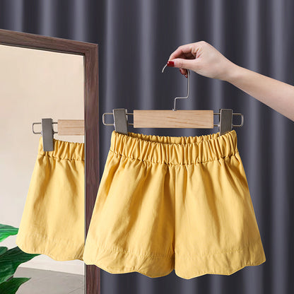 Korean Style All-match Boy's White Shorts