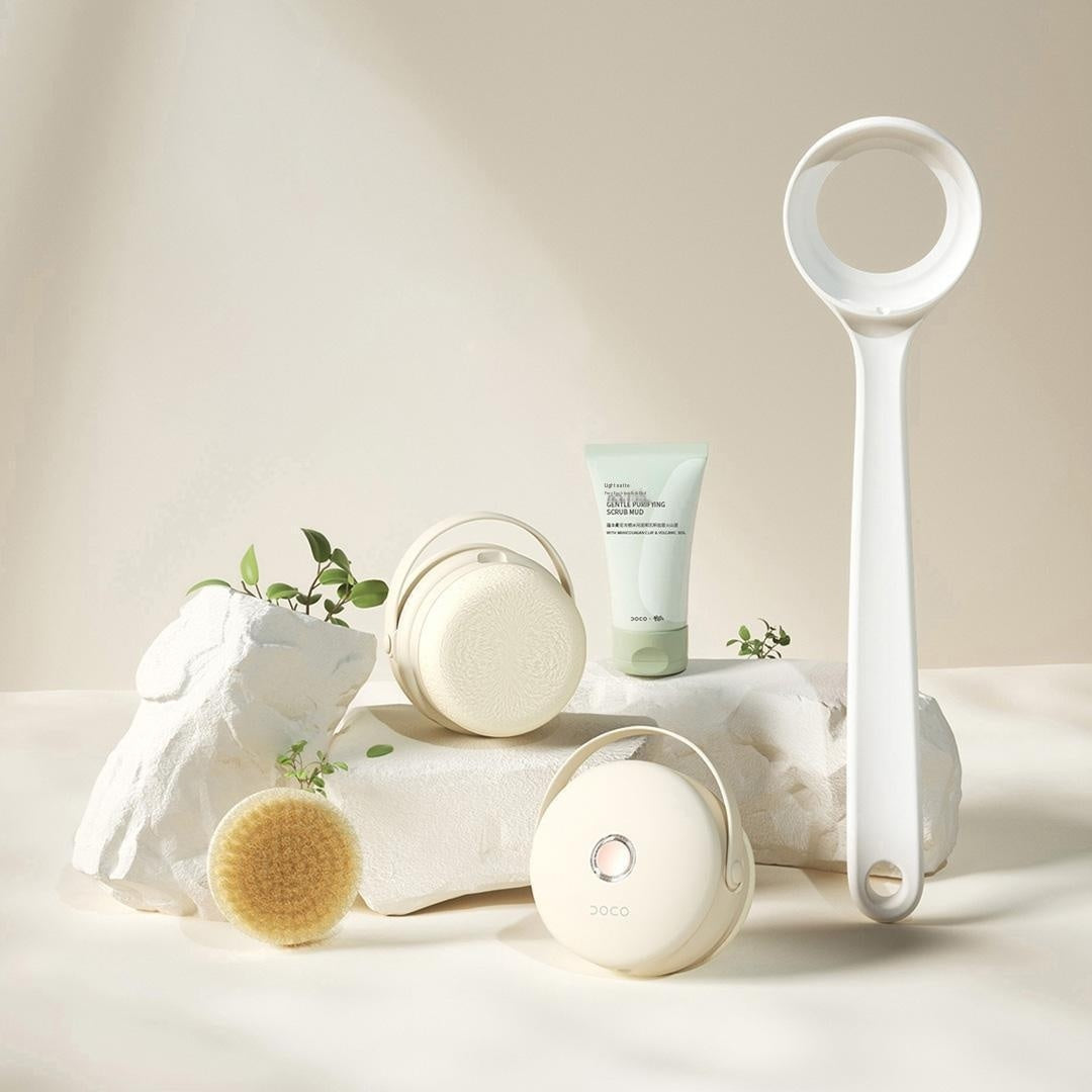 Electric Bath Brush Long Handle Multifunctional