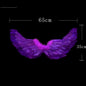 Wings Props Flower Girl Dress Up Halloween Christmas Show Feather Wings