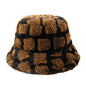 Trendy Sunshade Warm Plain Basin Hat